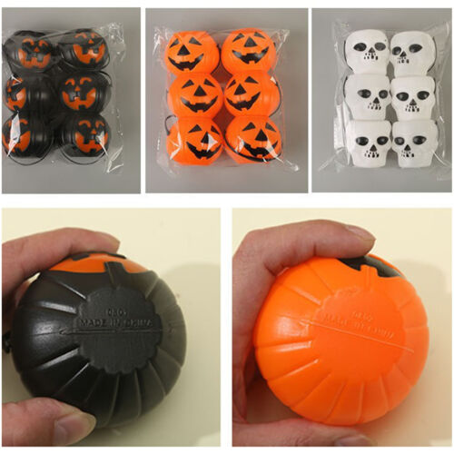 Halloween Candy Bucket 6PCS Autumn Child Basket Trick-or-Treat Bucket compatible