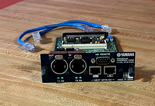 YAMAHA MY16-ES64 ETHERSOUND INTERFACE CARD NICE! BUY IT NOW - Picture 3 of 3