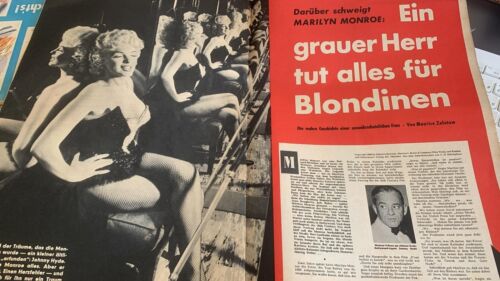 REVUE Magazine 8 January 1961 - Ann Smyrner , Gina Lollobrigida, Marilyn Monroe - Foto 3 di 4