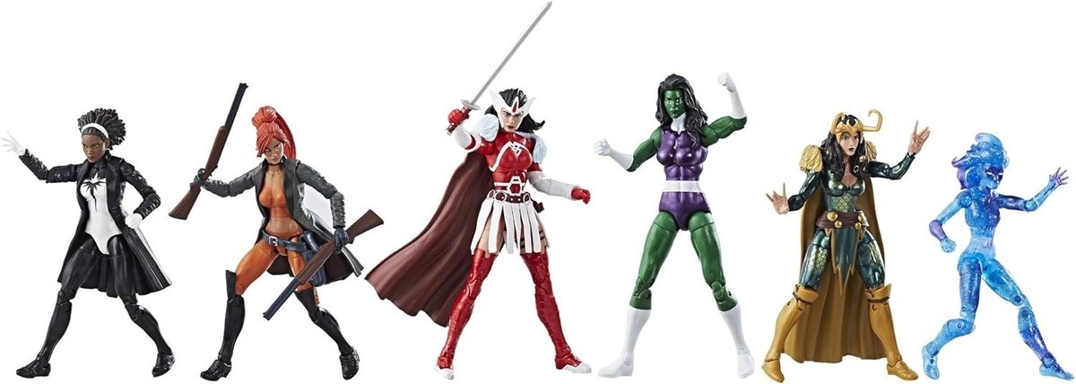 A-Force 6 Pack Toys R Us Exclusive MARVEL LEGENDS Series New MIB