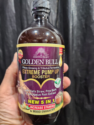 Organic Golden Bull Extreme Pump Up Booster 16 OZ