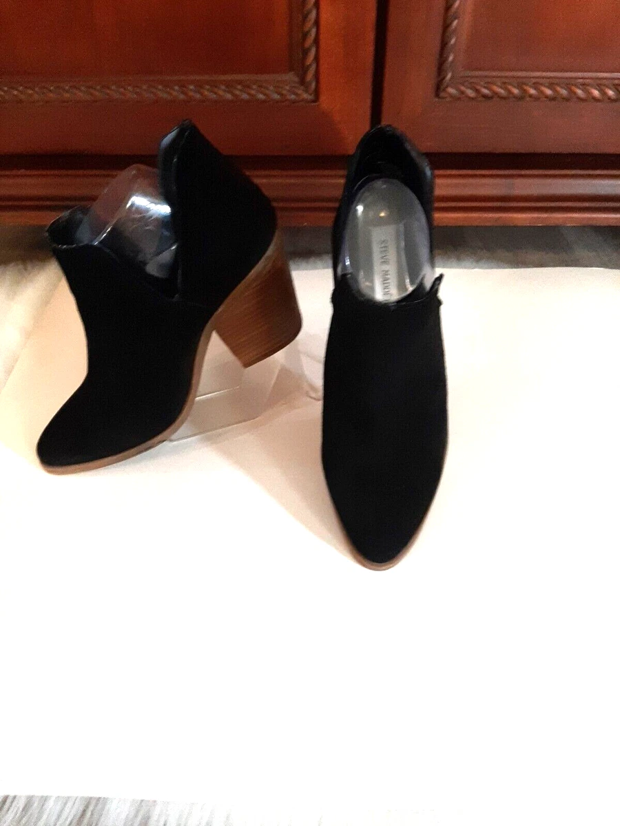 Steve madden aker bootie clearance black