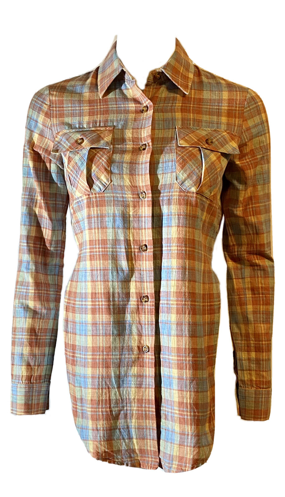 Pendleton Meets Opening Ceremony Button Front Top… - image 2