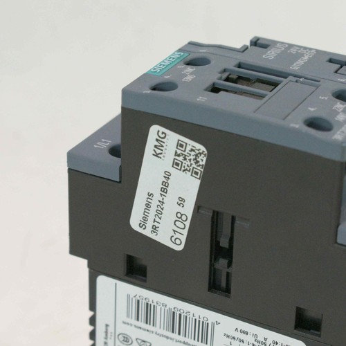 Siemens Leistungsschütz 12 A, 5,5 kW 24VDC 3RT2024-1BB40 3RT2 024-1BB40 -unused- - Bild 3 von 3