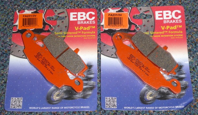Тормозные колодки ebc fa231