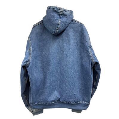 Carhartt 80s Denim Active Jacket XL Tall Indigo Rare Ribbed Carhartt 80s Denim Active Jacket XL Tall Indigo Rare Ribbed