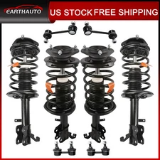 Set 8 Front & Rear Strut Sway Bar for 93-02 Chevrolet Geo Prizm Toyota Corolla