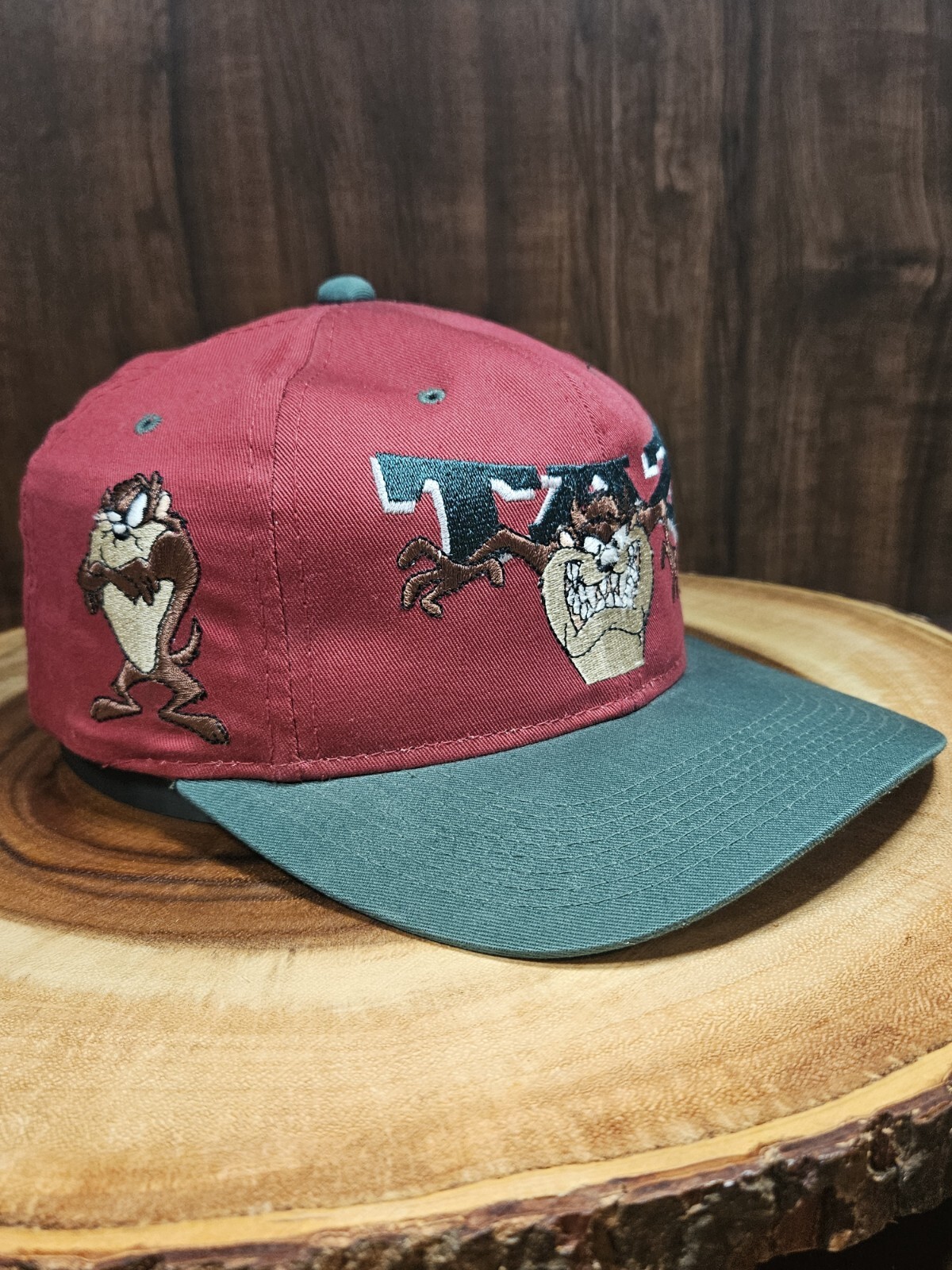 Taz Looney Tunes 1994 Steamboat  Snapback Adjustable Hat Cap Cartoon Warner Bros