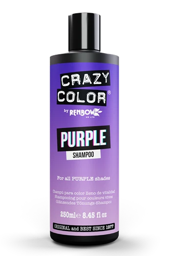 Crazy Color Vibrant Purple Shampoo - 250ml.