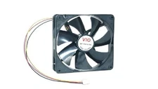 NEW - 5.5" x 5.5" (140mm) Case Fan w/3-Pin Connector (Black) - Canada