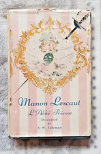 MANON LESCAUT  PREVOST by JOHN MANTON - RICHARD LESLEY & CO - H/B 1947