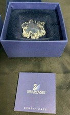 Swarovski Snowflake Pendant 1.5" Wide with Box and COA