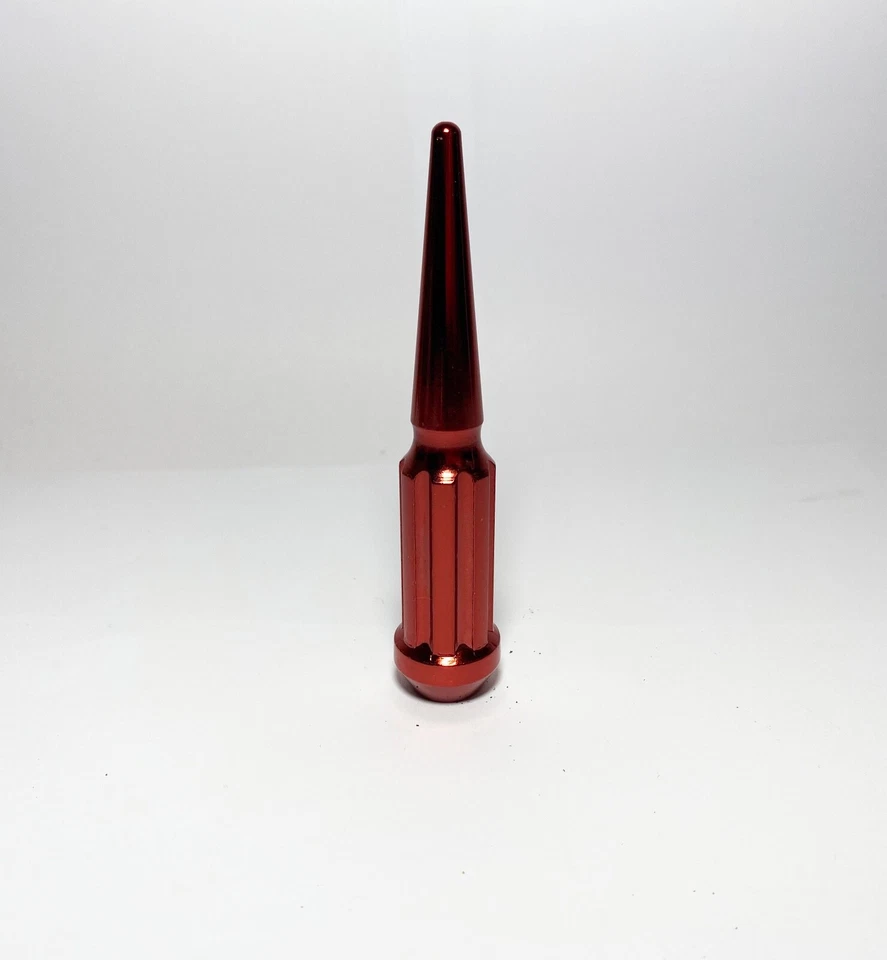 FIT MERCURY MOUNTAINEER MONTEGO MARAUDER SPLINE SPIKE LUG NUT 1/2-20 RED 20PC - Image 4 of 4