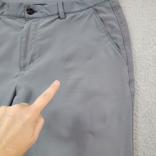 Greg Norman Pants Mens 34X32 Gray Performance Stretch Golf Outdoors - Picture 3 of 12