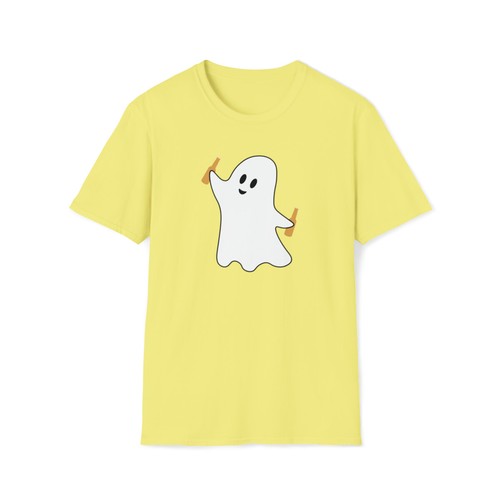 GHOST BEER COWBOY T-SHIRT, Unisex Softstyle T-Shirt, Halloween Shirt, Gift - Picture 20 of 49