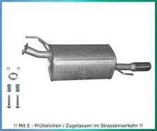 Endschalldämpfer für Nissan Juke (F15) 1.6  Auspuff Endtopf Dichtung