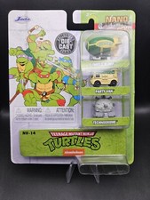 TEENAGE MUTANT NINJA TURTLES 3 PC SET "NANO HOLLYWOOD RIDES" DIECAST JADA 31790