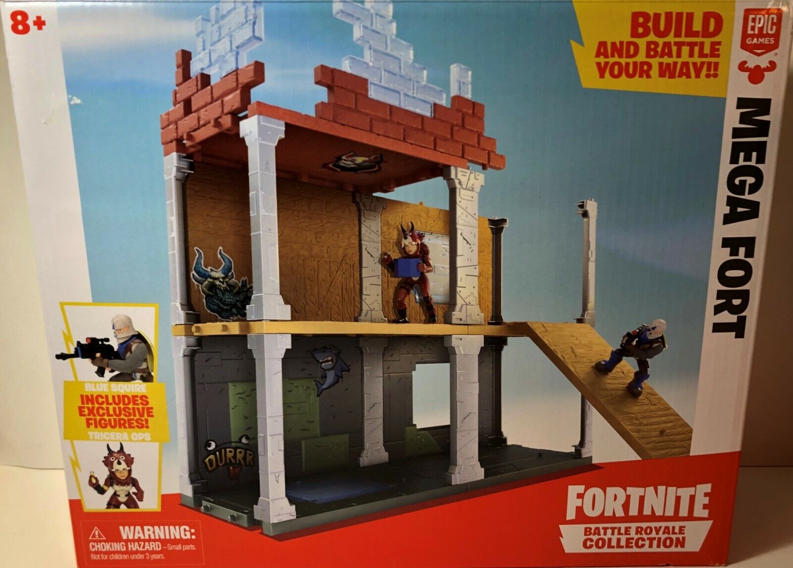 Moose Toys Fortnite Battle Royale Collection Mega Fort Play Set