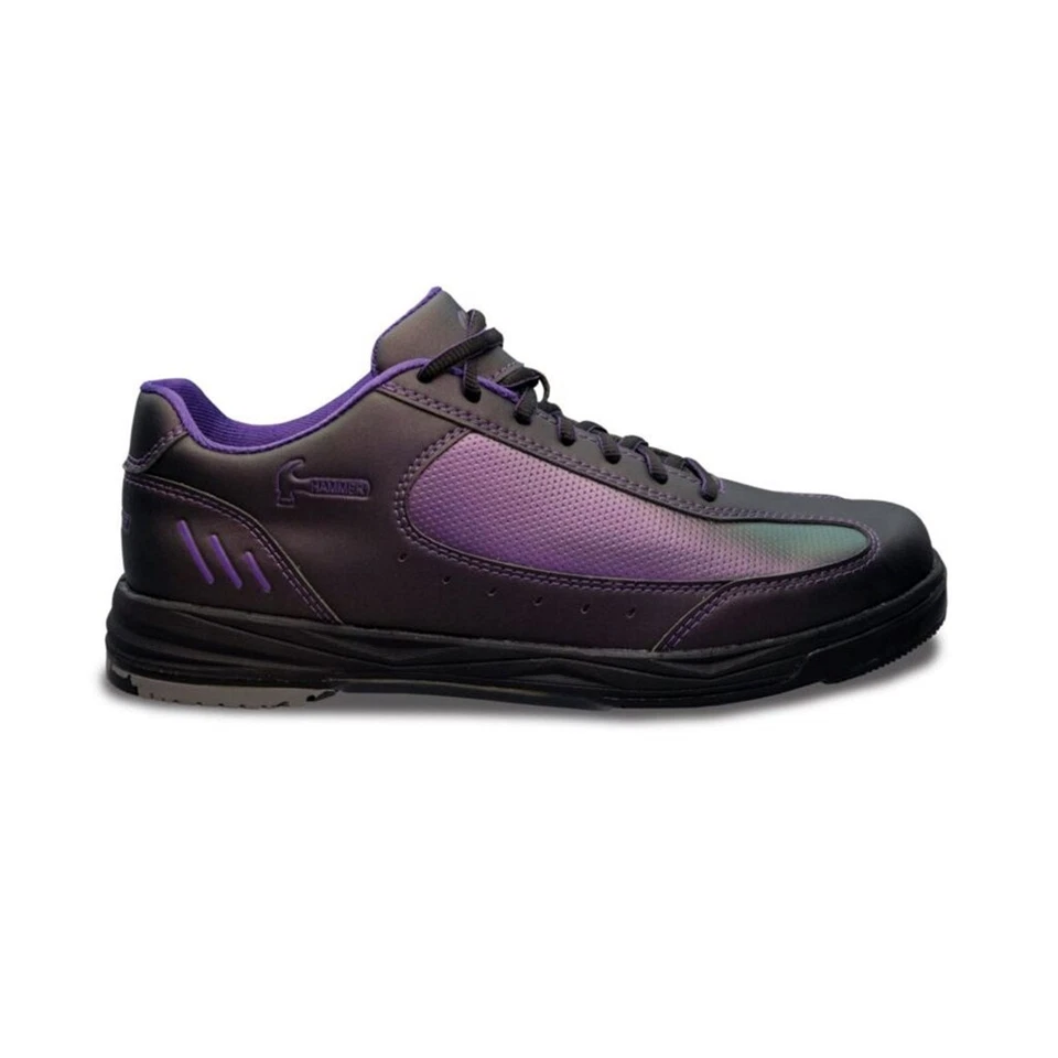 Hammer Vicious Black/Purple Right Handed Mens Bowling Shoes - Image 1 of 1