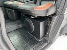 CAN-AM Defender 2 door 10" Subwoofer Box Enclosure Under Seat Waterproof