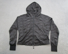 Zyia Active Lightweight Windbreaker Full Zip Jacket Size Medium Zip Pocket