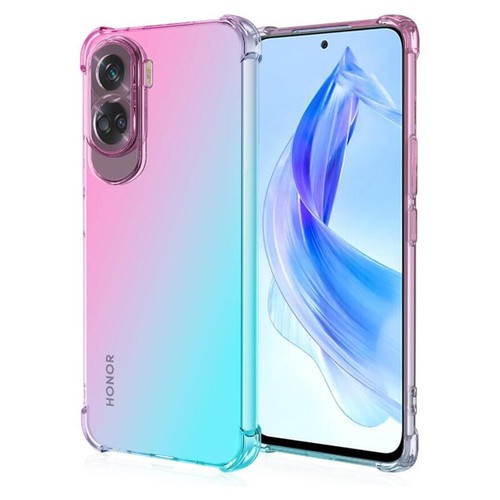 Gradient Case For Honor 90 Lite 5G Shockproof Slim Transparent Soft TPU Cover - Picture 5 of 12