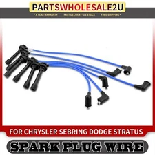 6pcs Spark Plug Wire Set for Chrysler Sebring Mitsubishi Eclipse Dodge Stratus