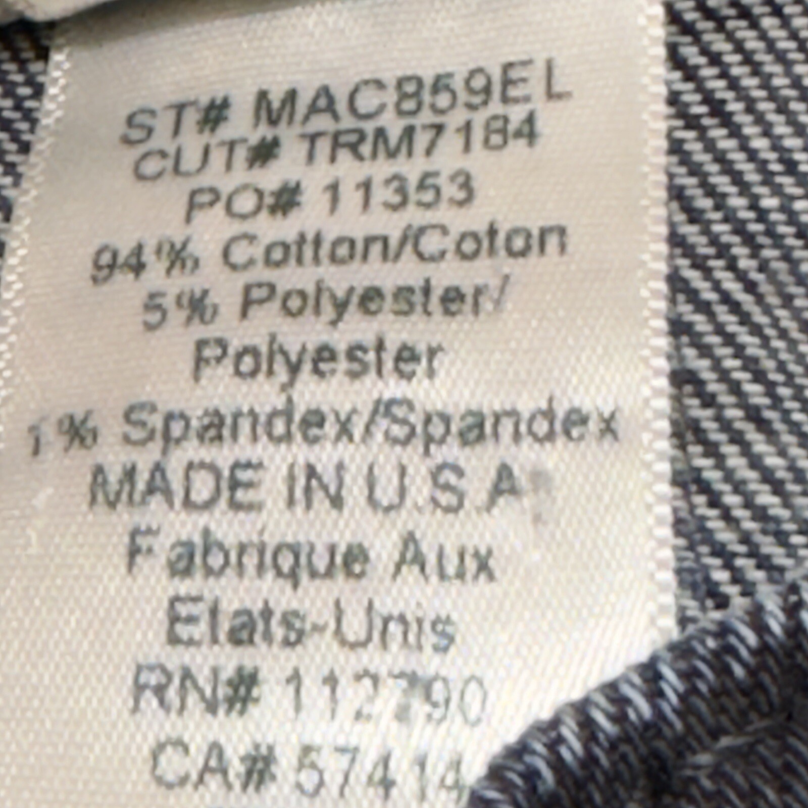 True Religion Womens 28 x 33 Ricky Black Label Straight Blue Black Jeans Denim thumbnail 8