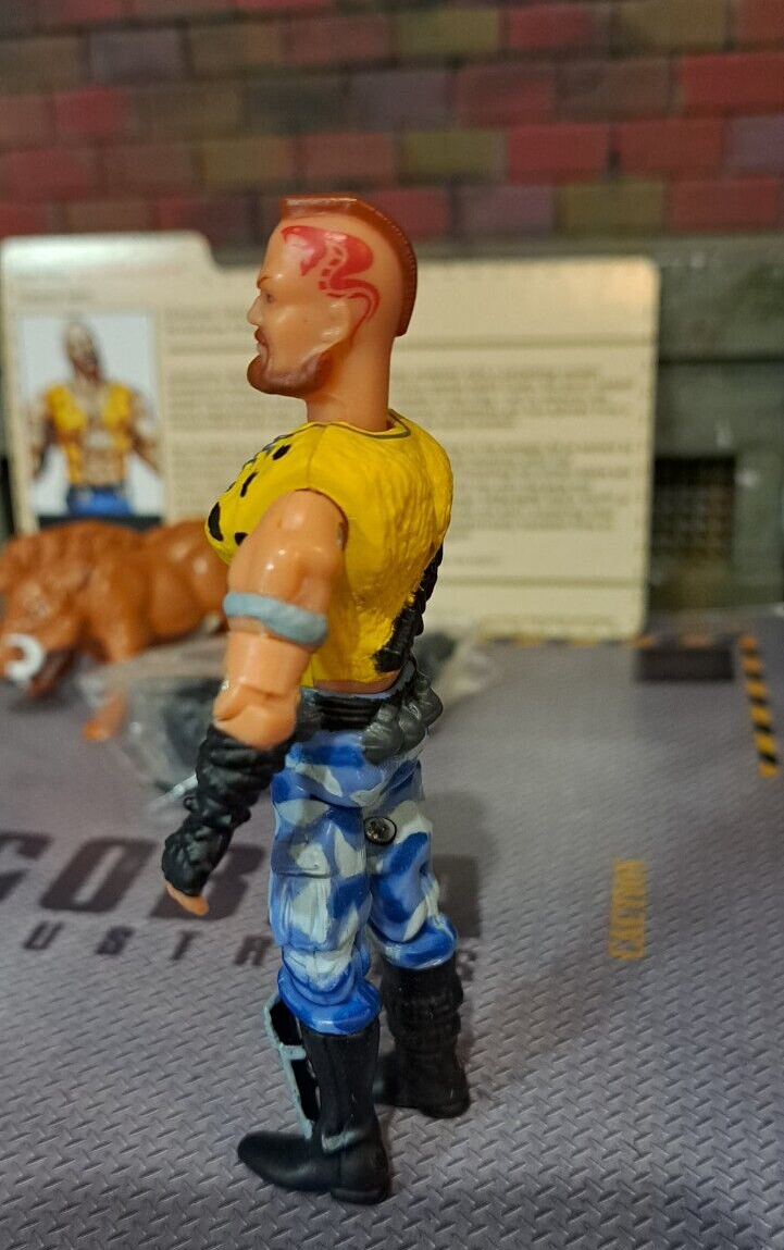 GI JOE ~2004 DREADNOK CRUSHER ~ DREADHEADS RAMPAGE ~ 100% COMPLETE