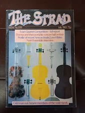 The Strad Magazine - July 1983- Evian Quartet, Domus, Lowri Blake, Nash Ensemble