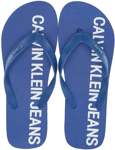 CK Jeans Men's ERROL Sandal, Nautical Blue Rubber, 7 M US - 第 2/5 張圖片