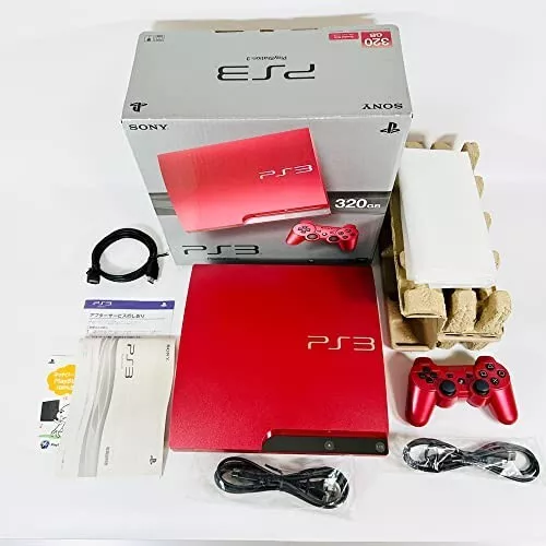 Sony Playstation 3 (PS3) Scarlet Red LIMITED EDITION – RetroPixl