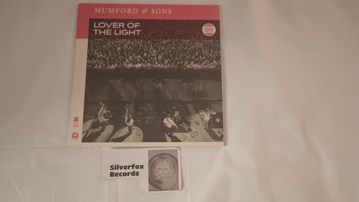 Mumford & Sons Lover of the Light UNPLAYED 2012 UK Limited Black 7" #788/1000!