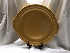 Vintage Vistosa Taylor Smith TS&T Yellow Serving Chop Plate Platter   — photo 1