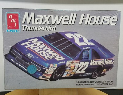 AMT 1991 Sterling Martin #22 Maxwell House Thunderbird 1:25 Scale Model Car Kit