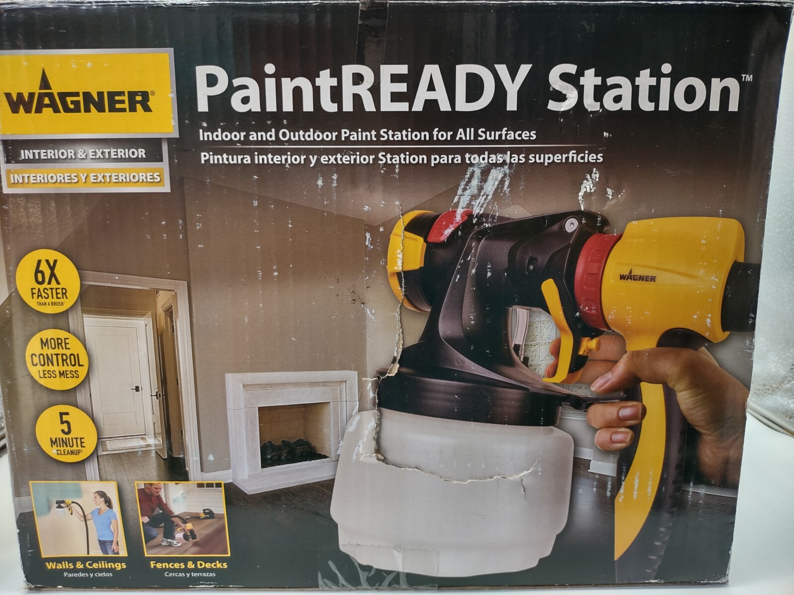 Wagner HVLP Paint Ready Sprayer Station 