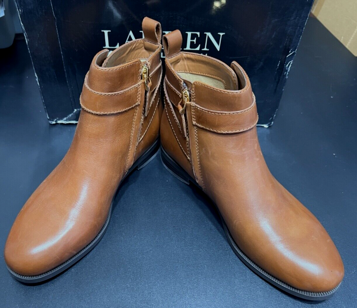 Ralph Lauren ブーツ　イタリア製 高級【イタリア製】RALPH LAUREN ロングブーツ 37インチ 本革