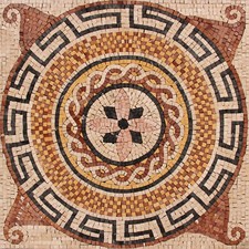 Handmade Flower Pattern Wall Mural Floor Home Decor Marble Mosaic