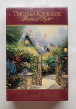 Thomas Kinkade Painter Of Light Hidden Cottage II Hamilton Bridge Playing Cards