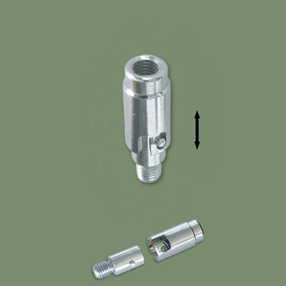 EXPERT ANGLERS Quick Lock Set MK112-MF / Adapter mit Feder, Schnellverbinder