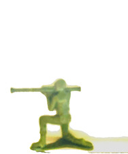 Vintage Tim-Mee Green USA American Toy Soldier Army Man Figure 60mm Figurine