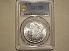1878 7TF $1 PCGS MS62 Reverse Of 1878 Morgan Silver Dollar.