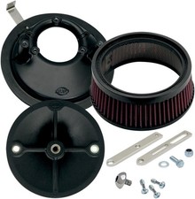 S&S CYCLE 170-0176 Super Stock™ Stealth Air Cleaner Kit - Black