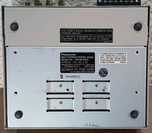 Panasonic AW-RP505 Multi Hybrid Control Panel + Power Supply Untested - Picture 6 of 7