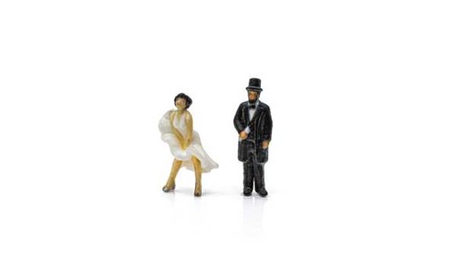 Figuras históricas Woodland Scenics 2862 escala O Find Me | Zustand: New