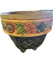 Antique Weller Flemish Pottery Jardiniere