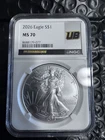 2026 Silver Eagle NGC MS 70 Ultra Breaks