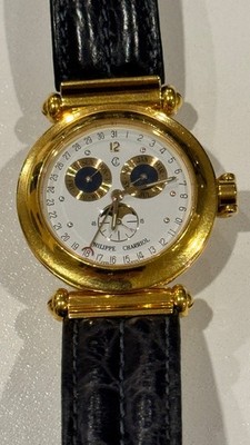 Philippe Charriol Christopher Columbus Quarz Chronograph Herrenuhr 38.92.797