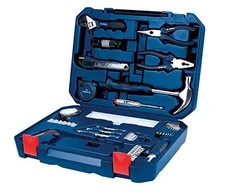 Bosch All-in-One 108 Pieces Hand Tool Kit (Blue, Hard case)