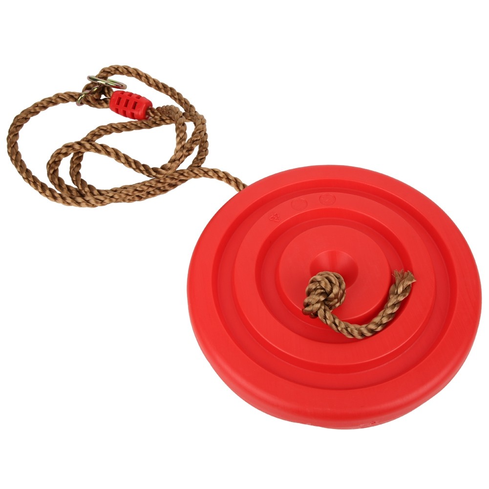 Climbing Rope Tree Swing Indoor Outdoor Disc Hanging Seat Playing Equipment Chil